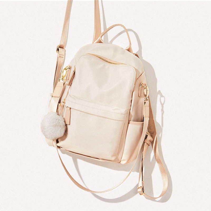 牛津布双肩包女2020新款韩版百搭时尚小包大容量旅行书包防盗背包