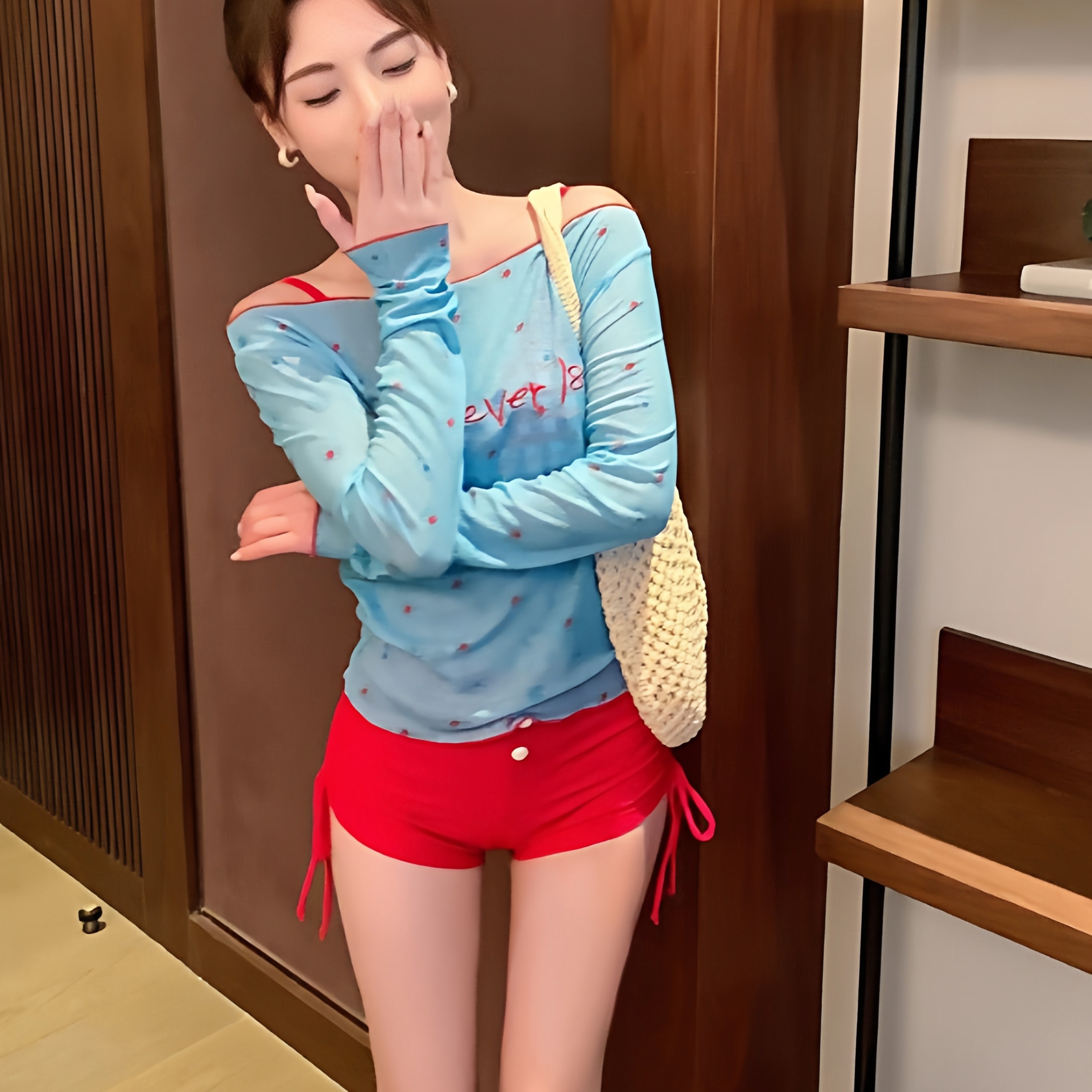 甜辣泳衣女2025新款水上乐园分体防晒罩衫网红海边比基尼度假温泉,运动/瑜伽/健身/球迷用品,比基尼,淘宝优惠券,粉丝福利购,淘宝优惠卷