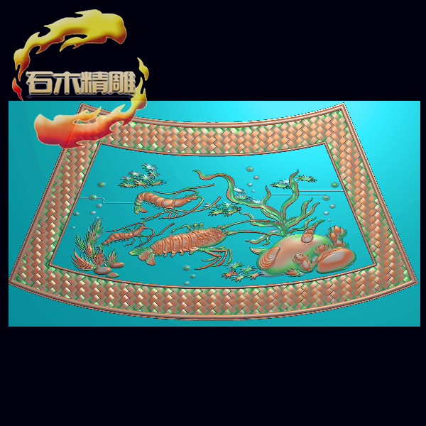 荷花鱼138精雕图灰度浮雕图 荷花鱼 虾石雕木雕电脑雕刻图,商务/设计服务,设计素材/源文件,淘宝优惠券,粉丝福利购,淘宝优惠卷