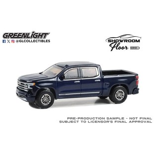 绿光 1:64 2023Chevrolet雪佛兰索罗德高地版北境蓝金属漆68040A