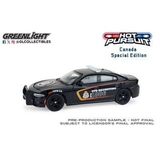 绿光 1:64 2018 Dodge 道奇战马 温哥华警察局征募宣传车 43065C