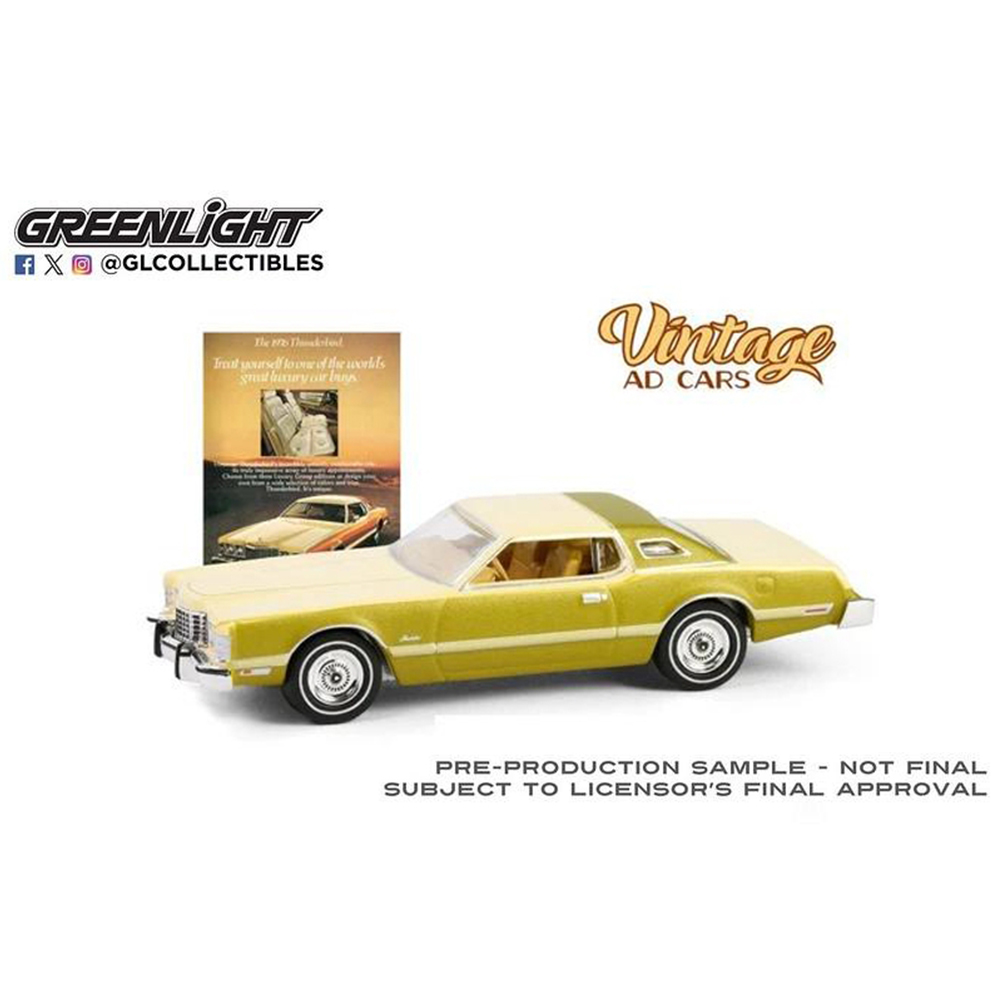绿光 1:64 1976 福特雷鸟 犒劳自己Zui值得购买的豪华汽车 39150E