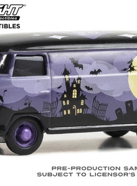 绿光 1:64 大众 Type2 Panel Van 箱式面包车 2025万圣节 30481