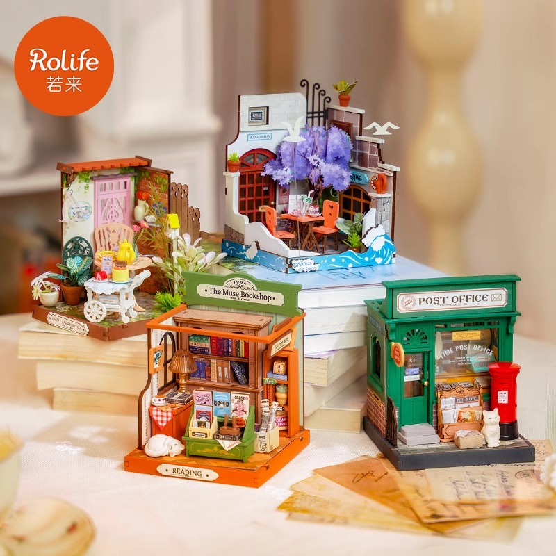 若来rolife方寸之间小屋手工拼装模型diy迷你小房子礼物童梦玩屋