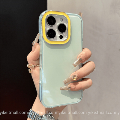 ins多巴胺撞色果冻适用17苹果16pro手机壳iPhone15promax夏天14情侣13网红女12新款11防摔ProMax简约plus套