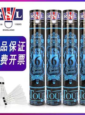 亚狮龙6号羽毛球RSL6号比赛稳定耐打不易烂室内外专业训练羽毛球