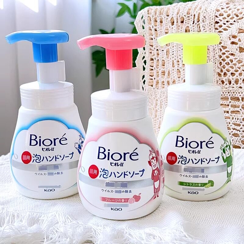 KAO日本花王泡沫型清洁液 水果香清新微香非干洗手液