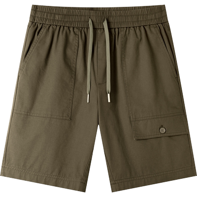 Camel/骆驼休闲风宽松短裤