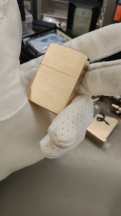 全新正品zippo芝宝打火机1941黄铜拉丝1941B