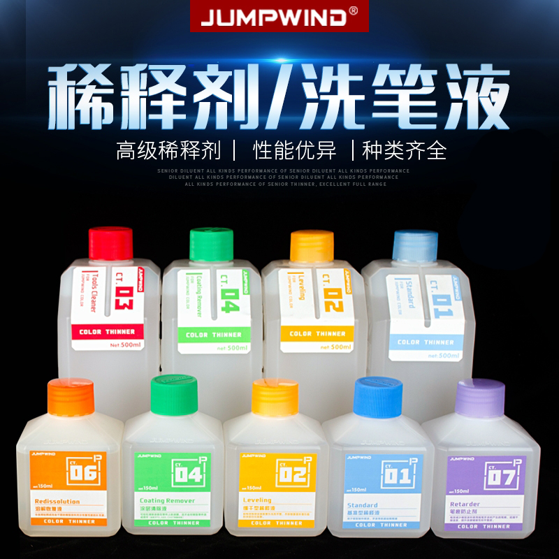 山海模型 匠域 油漆基准/缓干/金属稀释剂 附着液 150ml/500ML