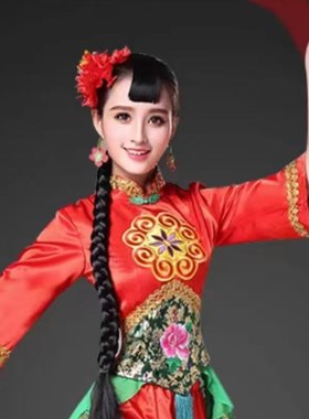 短发可用的演出头饰假辫子