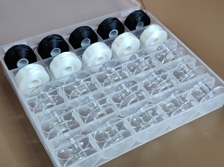 兄弟家用缝纫机专用心梭心盒防跳针专用线套装
