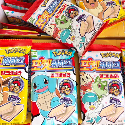 韩国进口西州威化饼干