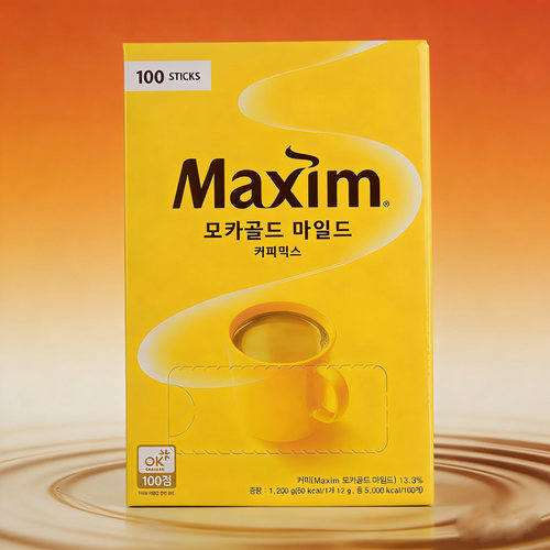 韩国进口麦馨咖啡速溶摩卡100条