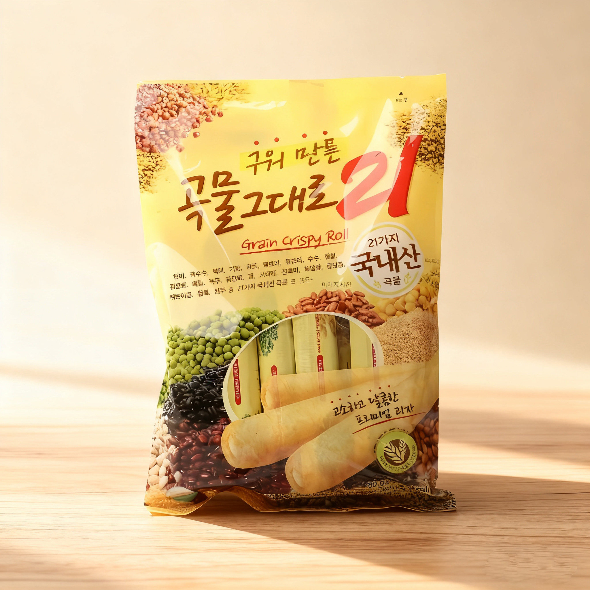 韩国进口营养能量棒爱宝乐园谷物棒夹心糙米卷休闲食品零食小吃