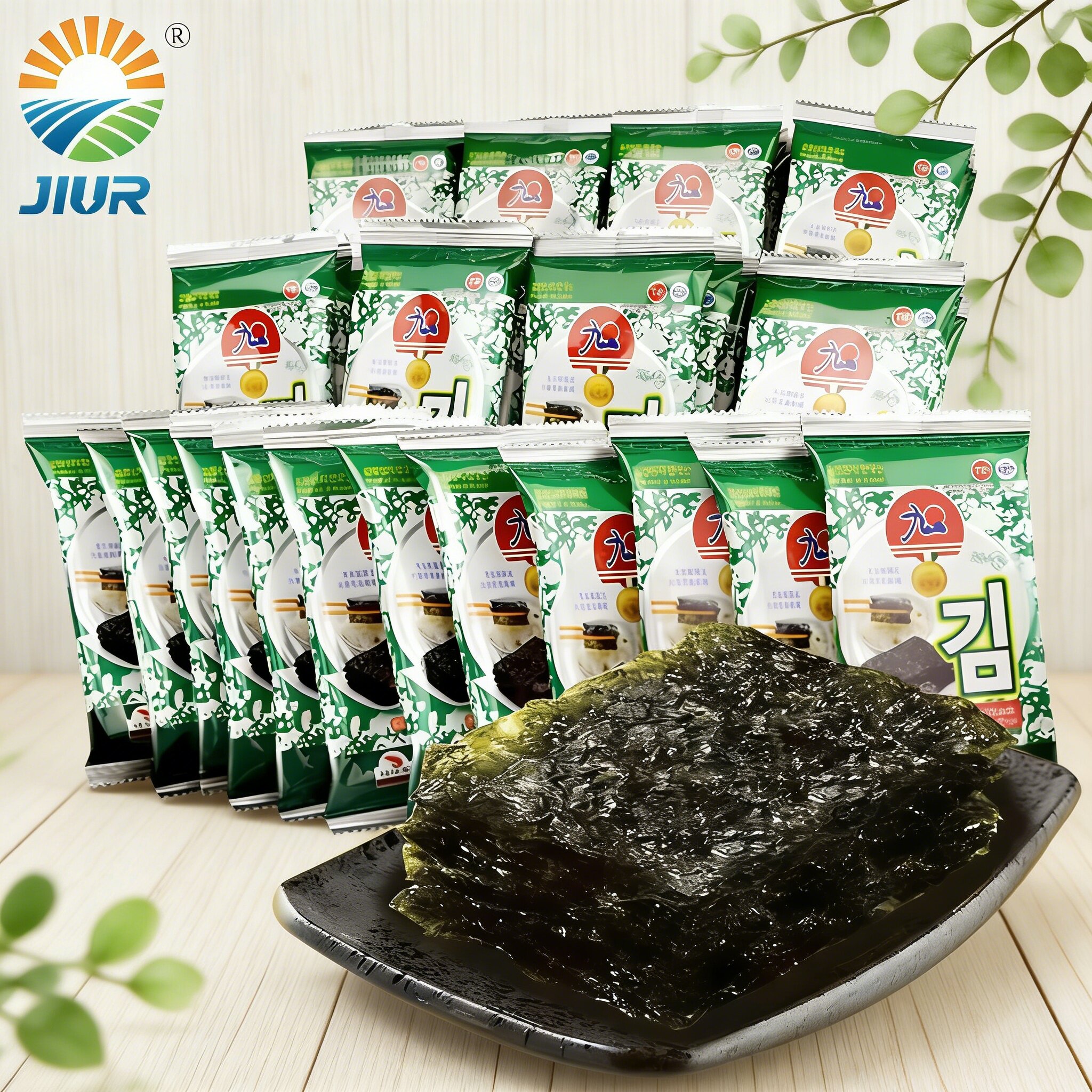 九日韩国进口海苔寿司饭团儿童无添加海苔薄脆海苔碎拌饭海苔