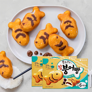 韩国进口零食休闲食品好丽友打糕鱼糯米夹心巧克力打糕蛋糕糕点