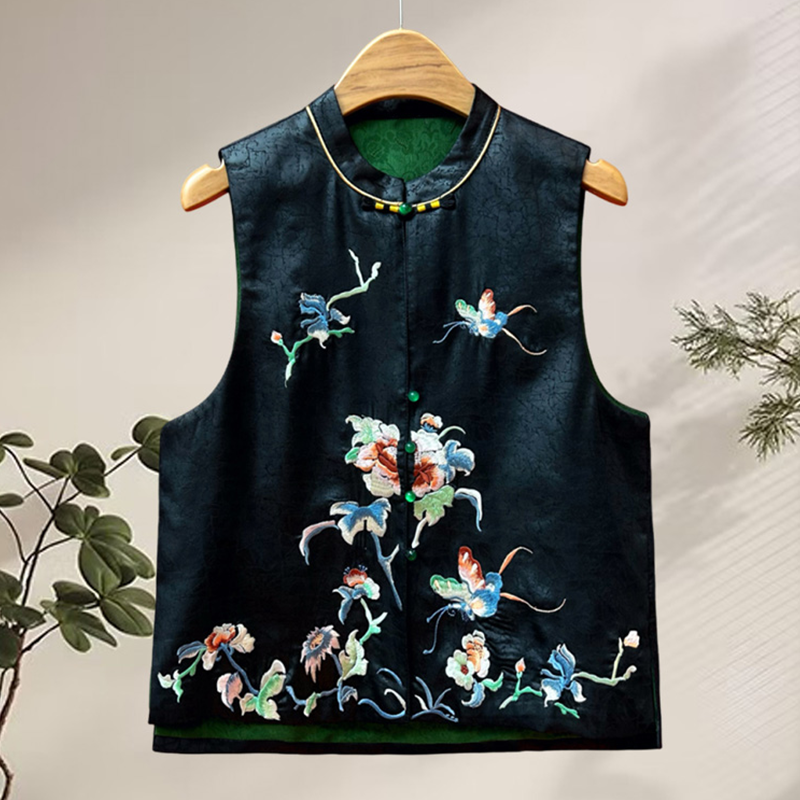 阔太马甲秋冬新款双面双穿马甲