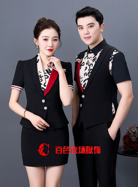 夜店dj公主少爷工作服夜总会ktv男女服务员套装酒吧夜场夏季制服