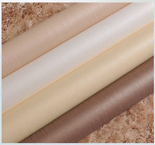 厂家直销纯色直线 竖条纹墙纸 咖啡色客厅卧室 电视背景墙纸