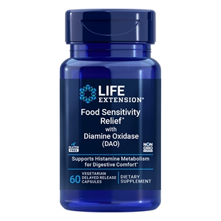 美国lifeextension二胺氧化酶DAO组胺不耐受防