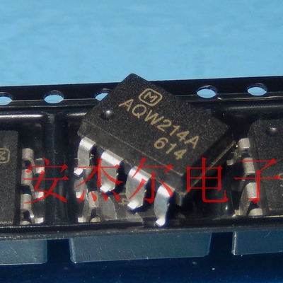 进口全新AQW214A 光耦固态继电器 常开 贴片SOP-8 现货可直拍