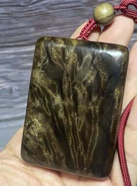 纯天然乌木阴沉木手把件