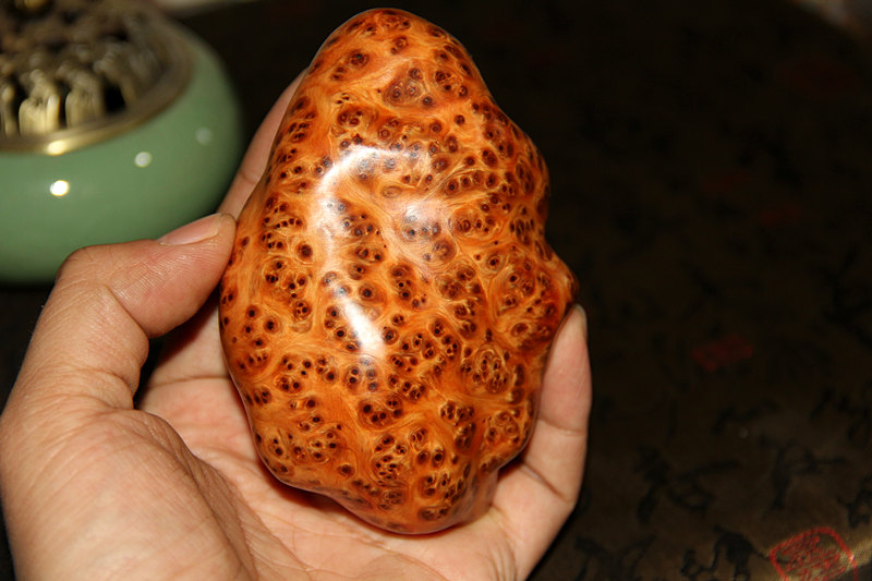 手把件太行崖柏纯手工