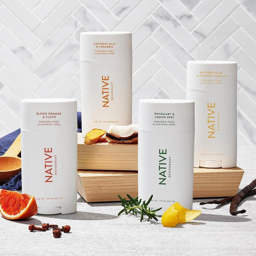 美国Native无铝去狐臭异味止汗膏