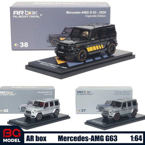 AR box 1:64 2019奔驰AMG G63越野SUV合金汽车模型收藏摆件