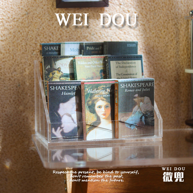 6分dollhouse微缩书籍