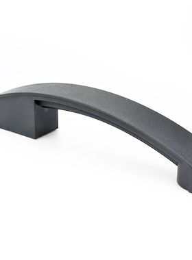 LS532灰色环保塑料PC拉手 电箱柜门各种工业机箱设备柜锁明装把手