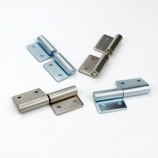 CL401 3拔插拆卸铰链可脱卸工业柜门铁锌旗形小合页设备门小铰链