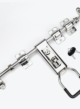 MSZC-401天地连杆锁 304不锈钢车厢门锁冷藏货柜厢式货车锁具配件