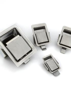 MS866-4-5-8伸缩面板锁304不锈钢工具箱工业箱柜暗装锁扣安全门锁