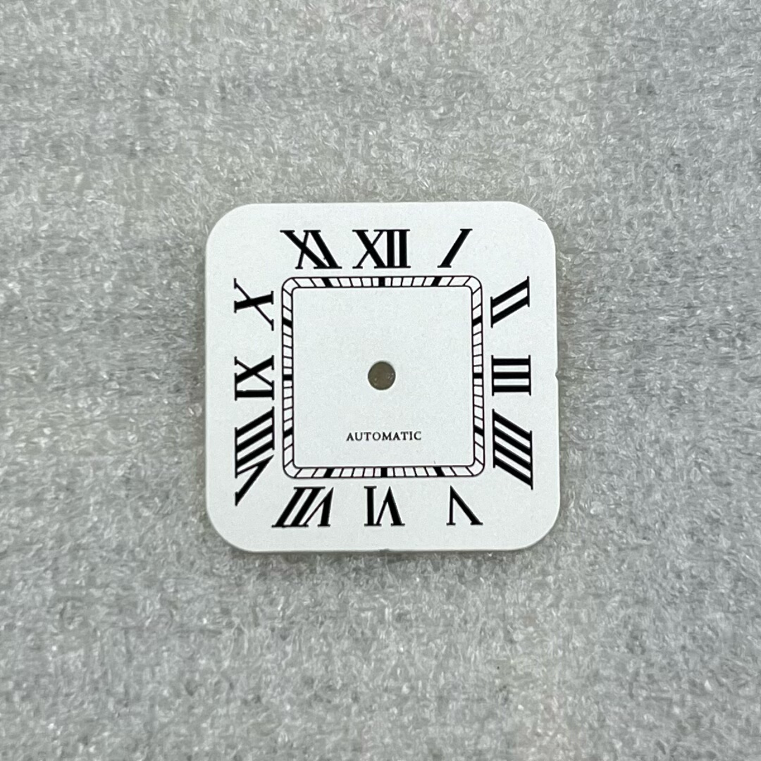 thumbnail for Nh05 Square Roman Dial 23.5mm Without Calendar, Modified Watch Accessory Suitable for Nh05 Movement Dial