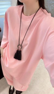 百搭圆领短袖 2025秋款 时尚 韩版 T恤女宽松显瘦上衣 新款