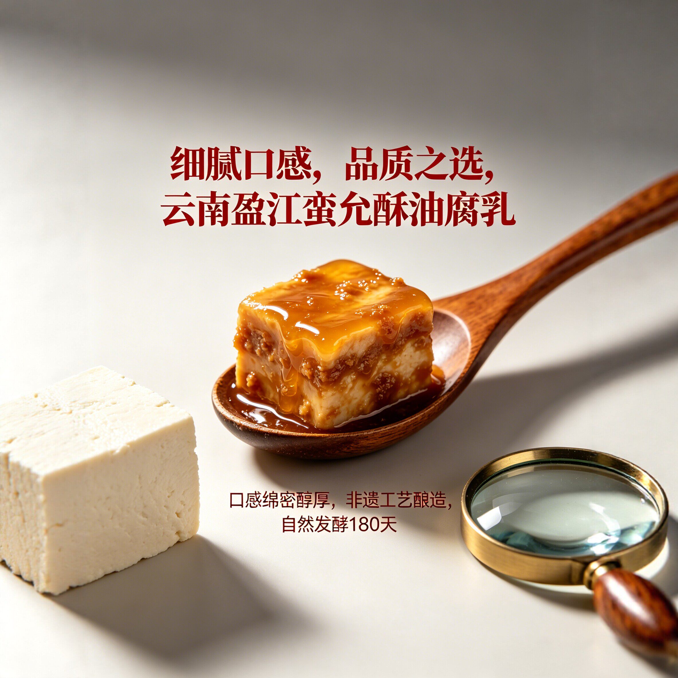 云南盈江蛮允油酥腐乳非遗手工老豆腐辣酥软拌饭拌面蒸肉下饭卤腐