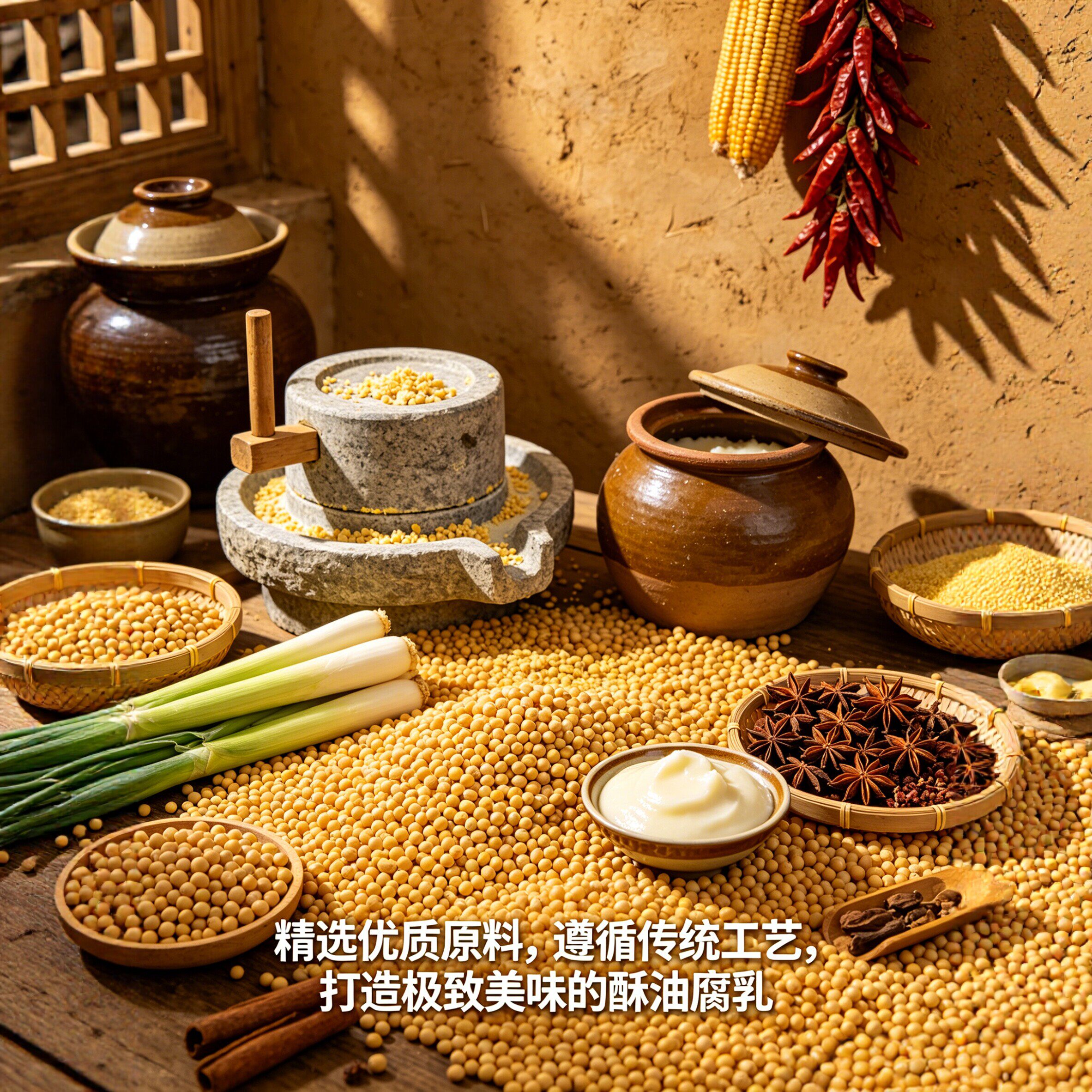 云南盈江蛮允油酥腐乳非遗红油老豆腐辣酥软拌饭拌面蒸肉下饭卤腐