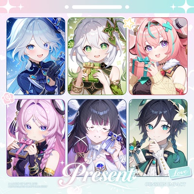 【原神FES同人通贩】原神礼物系列周边纳西妲芙宁娜少女哥伦比亚