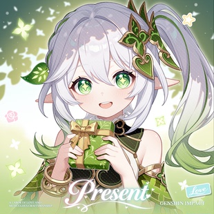 【原神FES同人通贩】原神礼物系列周边草神纳西妲周边吧唧拍立得