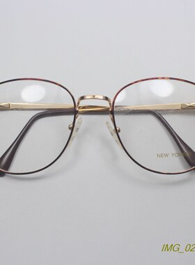 外贸质感复古方圆框雕花弹簧腿时尚眼镜框文艺男女近视眼镜架07