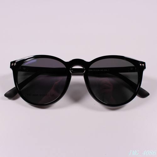 塑钢近视偏光夹片眼镜架