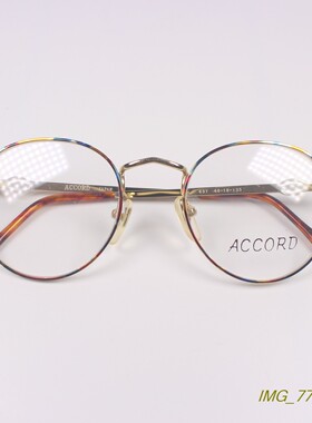 原单复古女士小脸 儿童小圆金属框近视眼镜框眼镜架眼睛 3色 637