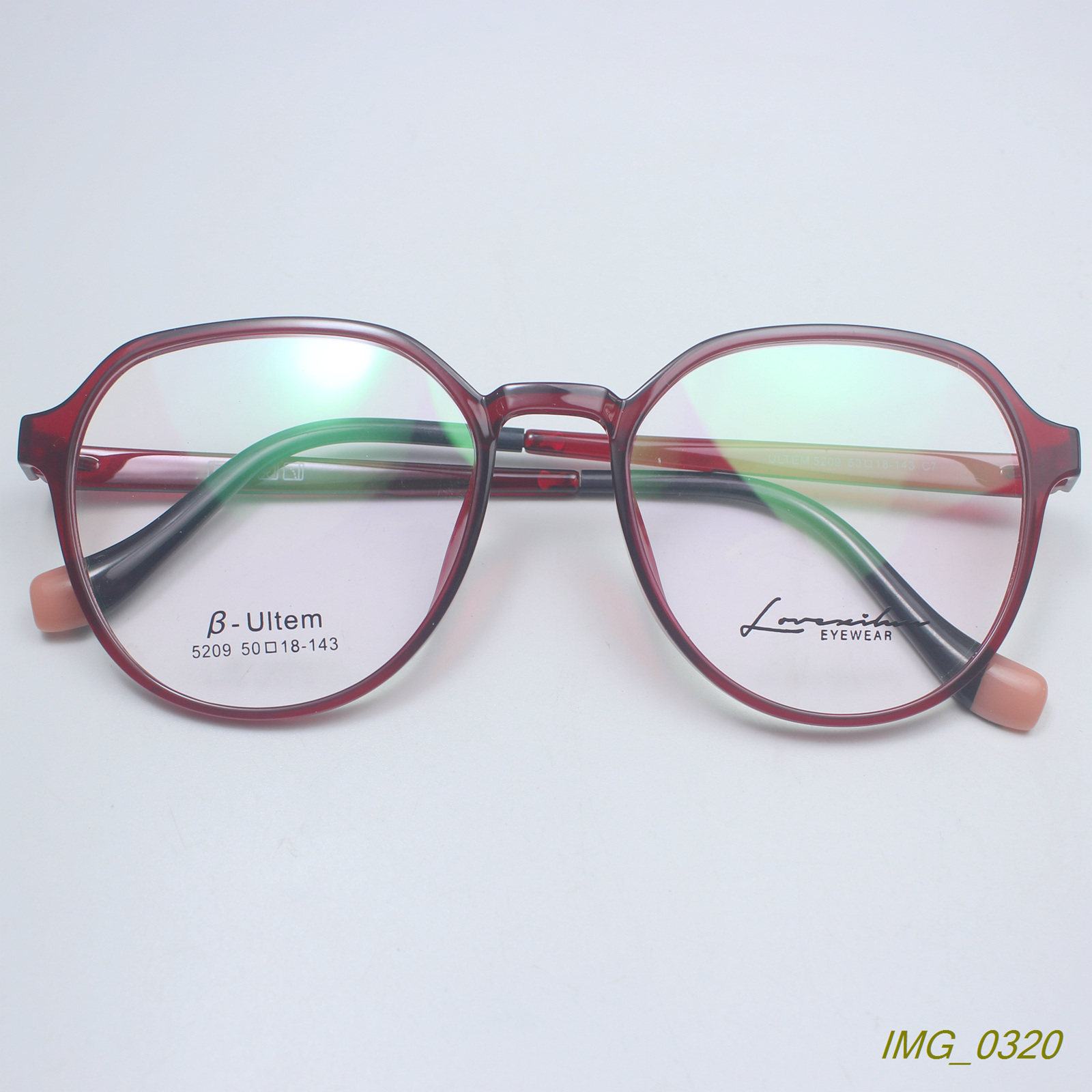 新款时尚多边形Ultem超轻柔韧塑钢近视眼镜框眼睛显瘦眼镜架4色