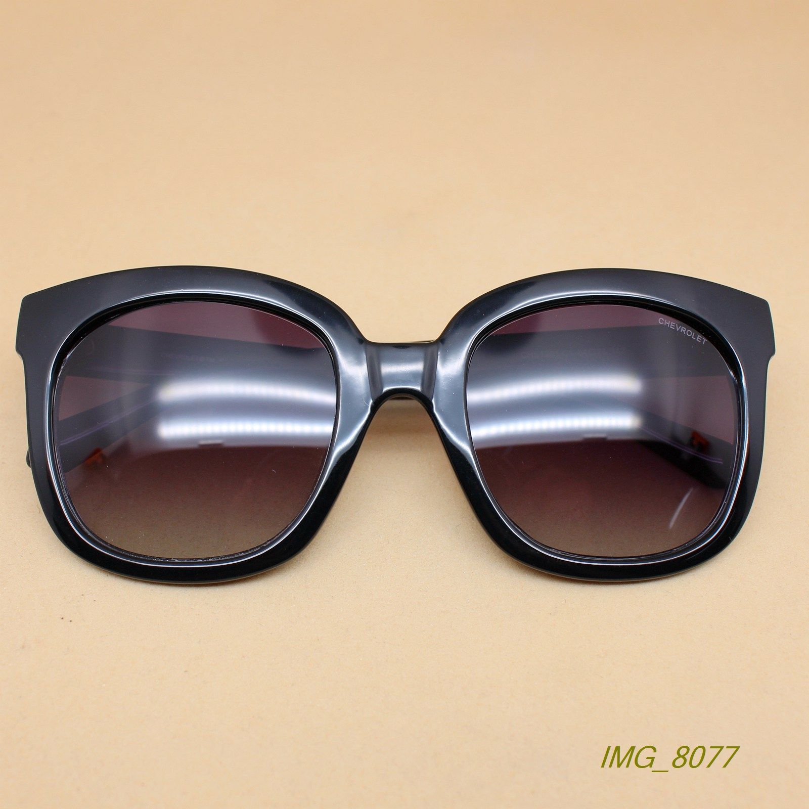 正品 潮款大框偏光太阳眼镜 太阳镜 墨镜 黑色 1201