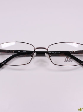 外贸正品 经典方框金属框+板材腿近视眼镜框 光学眼镜架 270 枪色