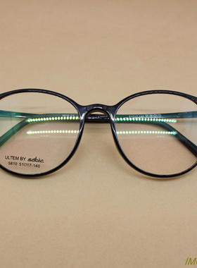 超轻超韧ULTEM 塑钢圆框近视眼镜框 光学眼镜架 5色5810