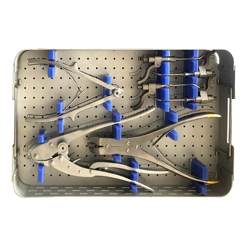 双羊康力百易得钛缆缆索专用手术不锈钢器械包骨科工具包邮