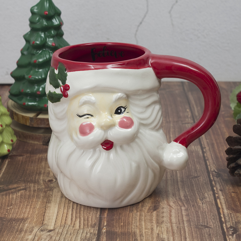 陶瓷马克杯手绘大容量陶瓷马克杯